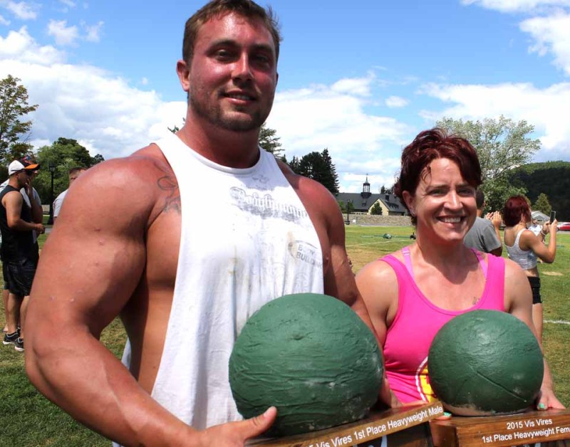 Oneonta Man, Davenport Woman Win Outdoor Strongman Contest