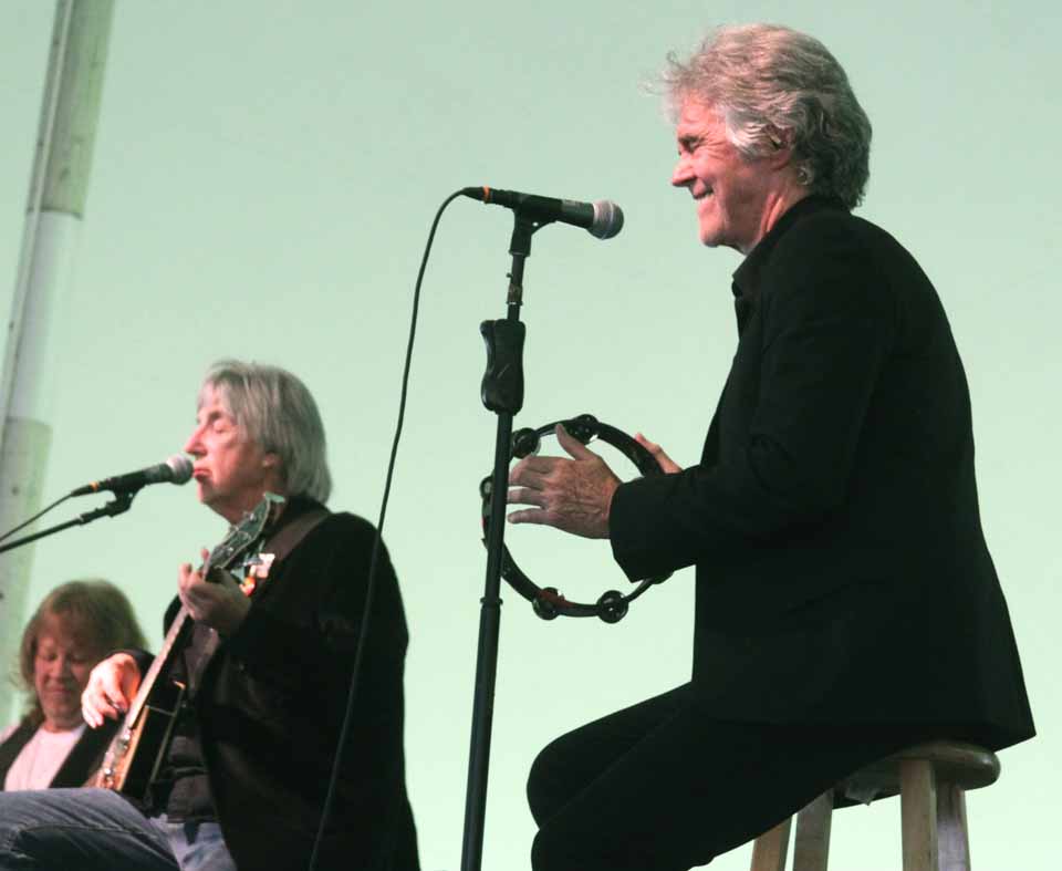 The sounds of Danny Hutton, right, and Cory Wells, original Three Dog Night vocalists who wrote many of the band's greatest hits, could be heard in the City of the Hills this evening.