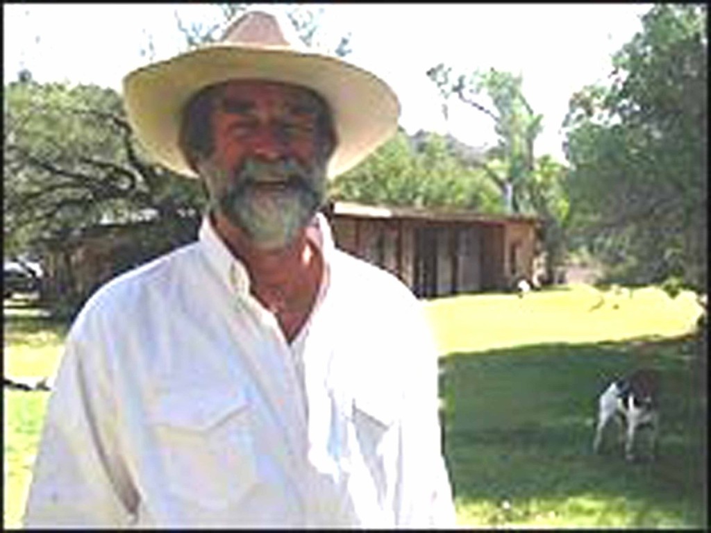 Drum Hadley on his ranch
