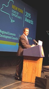 Cuomo setting the stage this morning for the Upstate Revitalization Initiative funding.