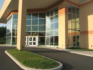 The exterior of Foothills' Atrium.