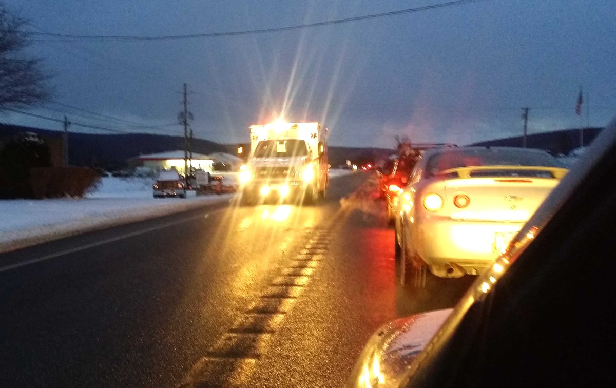 Accident Halts RushHour Traffic All Otsego