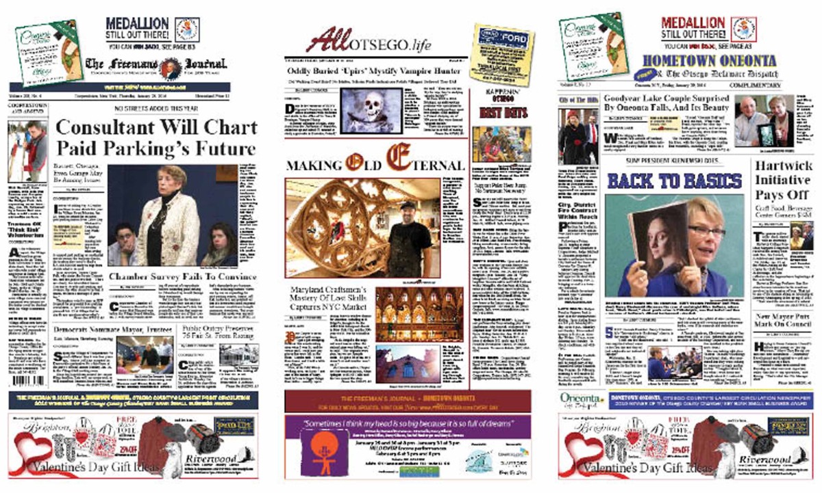 In this week's Hometown Oneonta, SUNY Oneonta President Kleniewski goes back to the classroom to emphasize the importance of sharing intellectual excitement with freshmen. Her Hartwick counterpart, Margaret Drugovich, gets the thrill of being handed a $250,00 check for an innovative undertaking, the Center for Craft Food & Beverage. In Cooperstown, it's the annual debate over paid parking at Village Trustees seek to tweak the system.