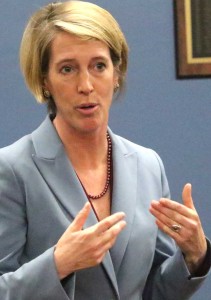 Teachout addresses the committee.