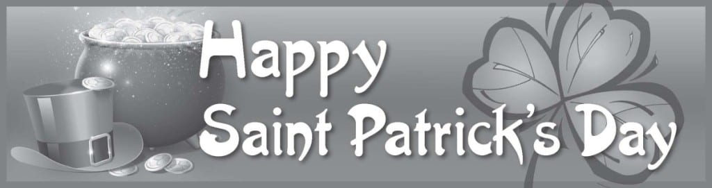 St. Pats Day Banner 4x2 GS