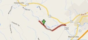 Patrick Road, Town of Cobleskill, where the fatal accident occurred.