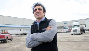 Hamdi Ulukaya four years ago at his New Berllin plant. (AllOTSEGO.com)