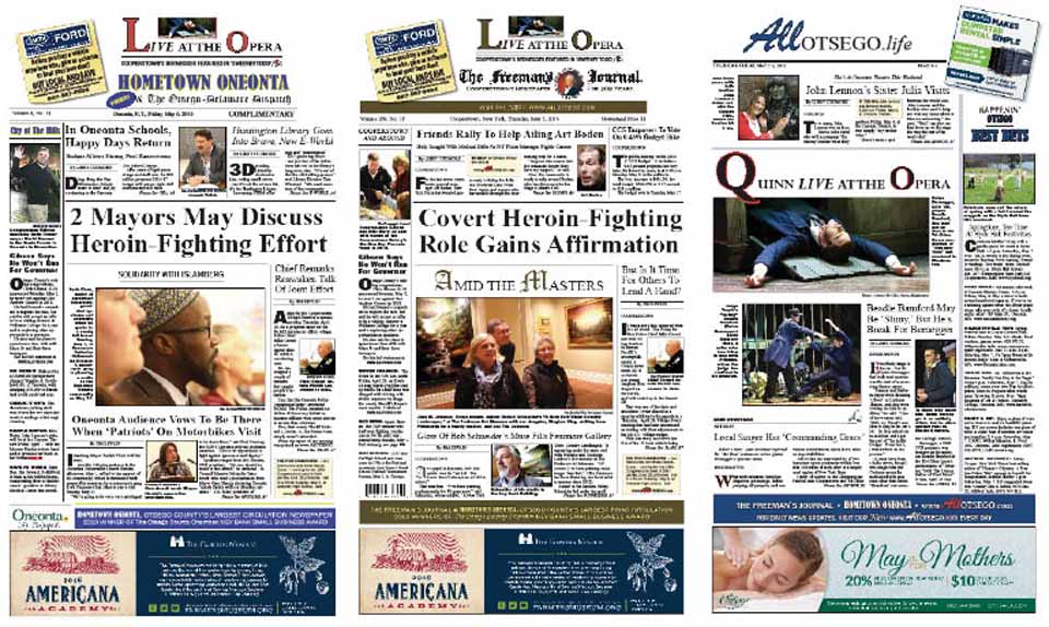 In Oneonta, more than 100 people attended an NAACP rally Sunday at the Unitarian Universalist Society and vowed to hold vigil with Islamberg's embattled Muslims if a Tennessee motorcycle gang shows up on May 15. And much more...