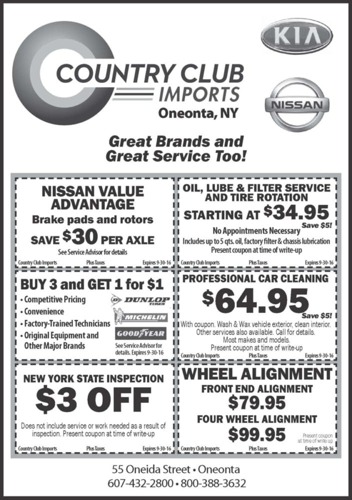 Country Club Imports 3x8 8-26-16