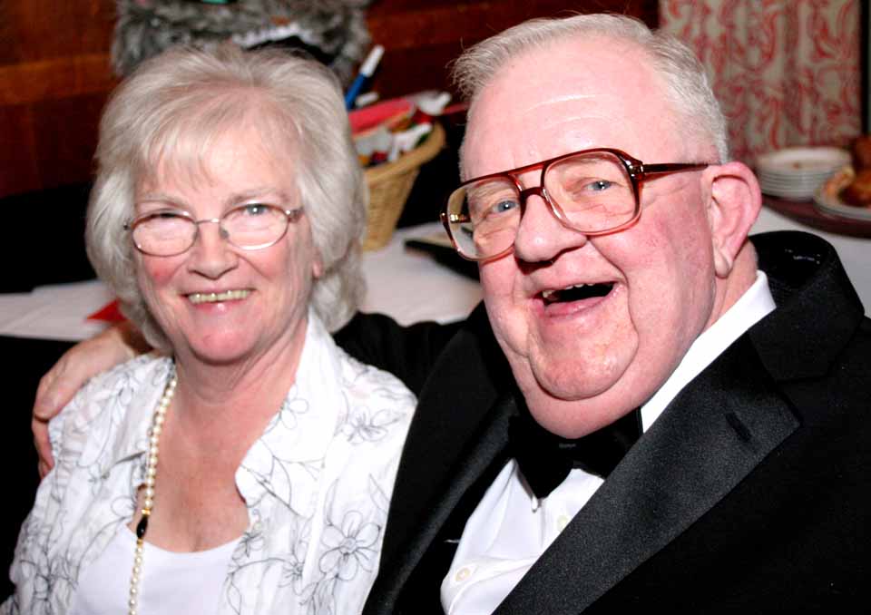 Alexander J. Shields, the veteran county representative and politician, celebrates his 80th birthday today. An Oneonta native, Shields attended St. Mary's School, served in the Air Force, and later obtained a bachelor's degree from SUNY Oneonta. He served as president of the Oneonta JAYCEES, and chaired the county Bicentennial Parade committee in 1976. He and wife Barbara have resided for four decades in Richfield Springs, and he represented District 9 (Richfield, Springfield) on the Otsego County Board of Representatives in the 1990s. He was also the county's representative on the MOSA board for several years. This photo was taken at the New Year's Gala at The Otesaga in Cooperstown at the beginning of 2014. (AllOTSEGO.com photo)