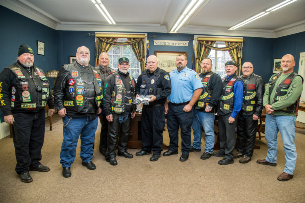 Veterans Donate ‘Self Help’ Kits To Cooperstown Police All Otsego