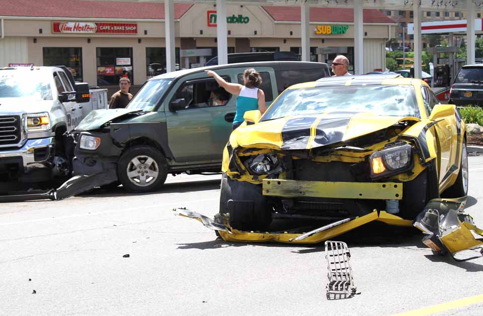HeadOn, 2Car Crash Snarls Southside Traffic All Otsego