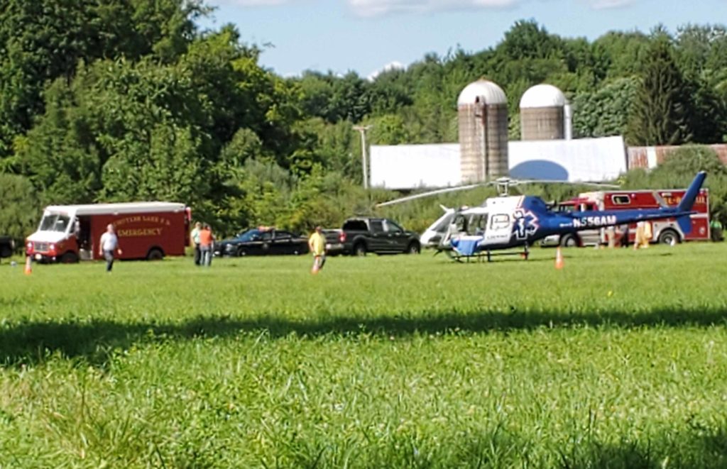 On Scene Of Schuyler Lake ATV Crash
