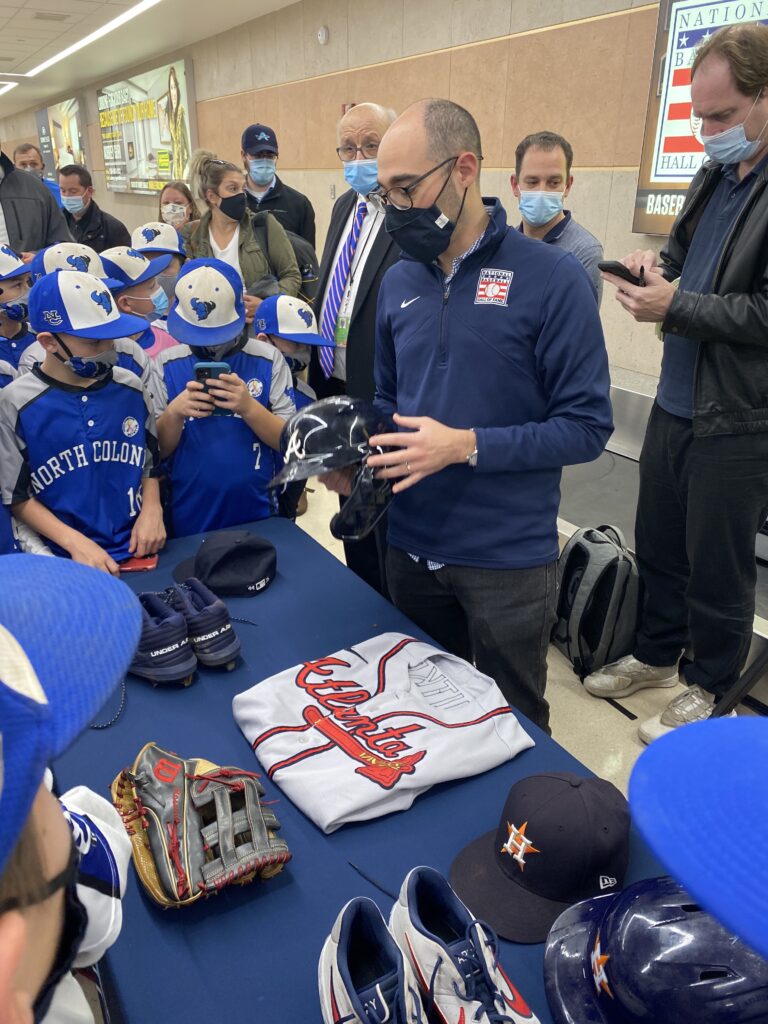 World Series champion Ian Anderson visits Cooperstown