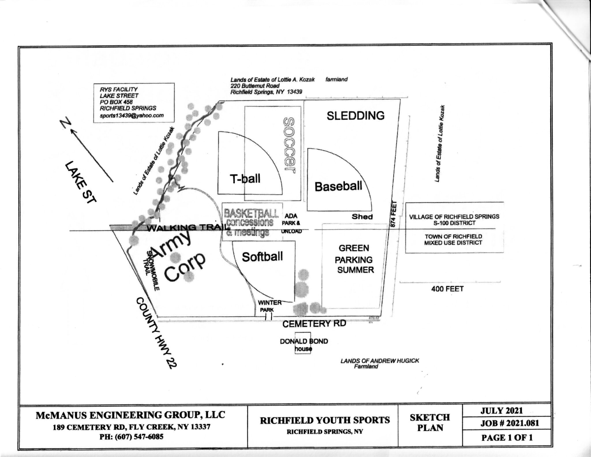 Richfield Springs ready to build youth sports complex